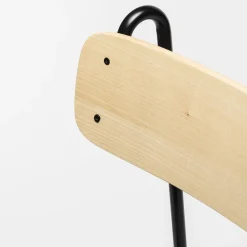 Lena Sg-65 Black And Natural Ash Bar Stool By Designerd