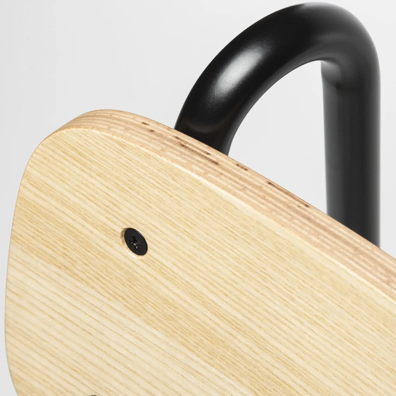 Lena Sg-65 Black And Natural Ash Bar Stool By Designerd