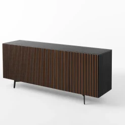 Leon Wood Mid-Century Mocha Sideboard