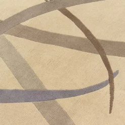 Lettera Disegnata Gray Carpet by Gio Ponti