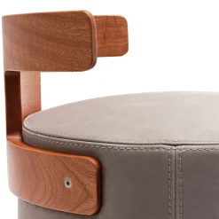 Levante Beige T-Pouf by Massimo Castagna