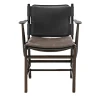 Levante Dark Leather Chair by Massimo Castagna #6