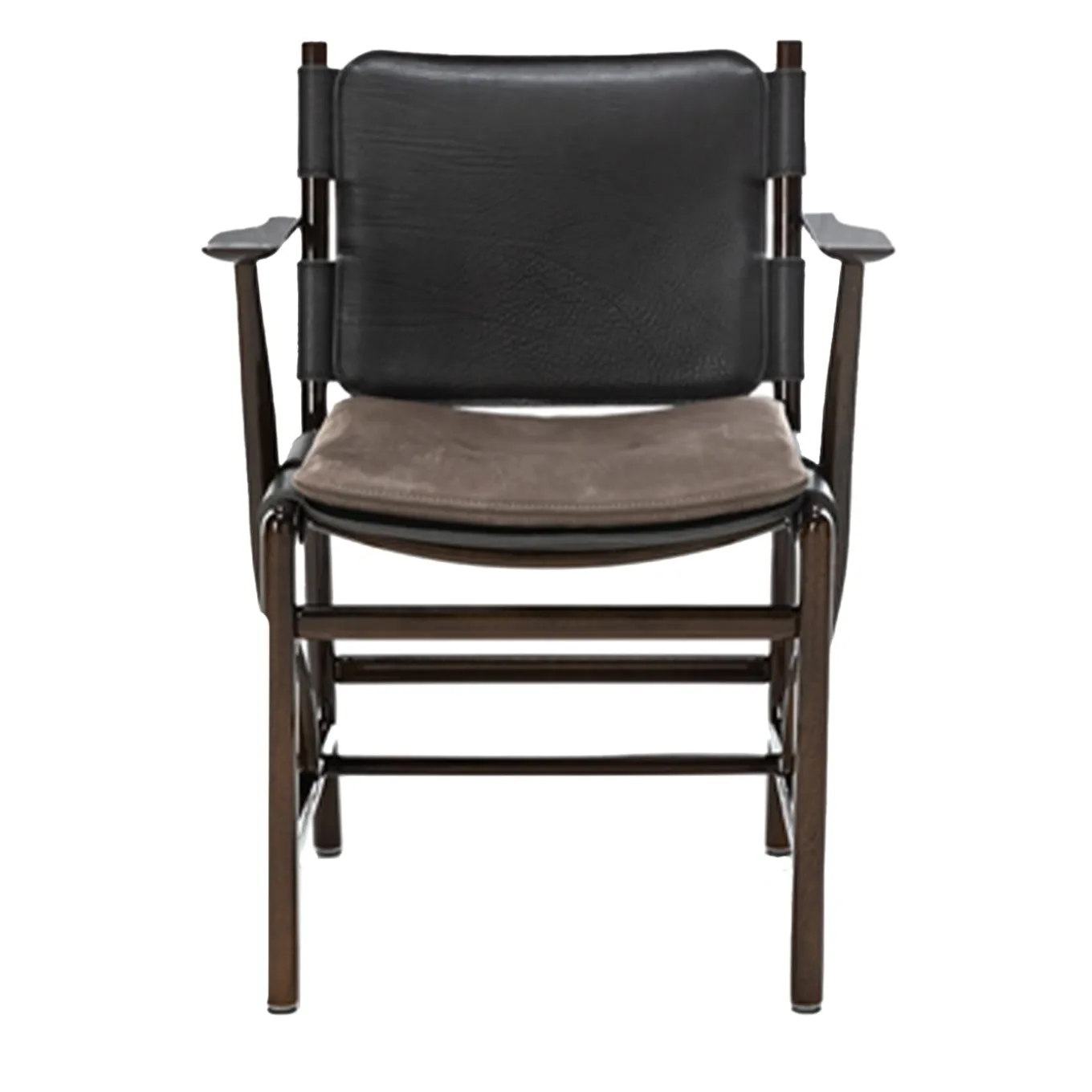 Levante Dark Leather Chair by Massimo Castagna #6