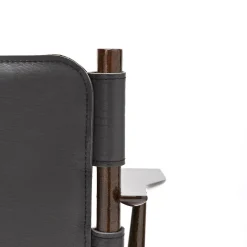 Levante Dark Leather Chair by Massimo Castagna #6