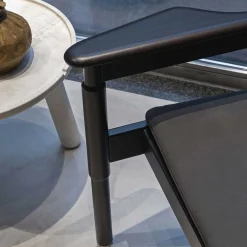 Levante Dark Leather Chair by Massimo Castagna #6