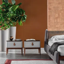 Levanzo Gray Nightstand