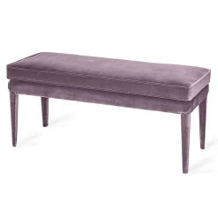 LIBELLULA ECO Pink Pastel Velvet Bench
