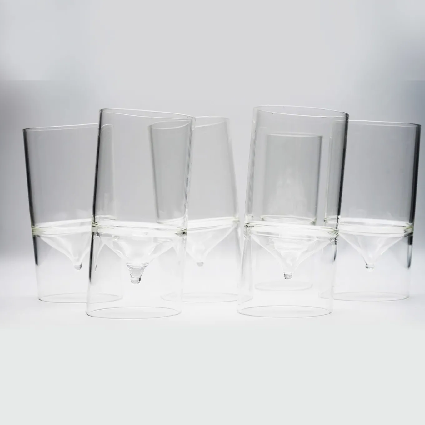 Lido Set of 6 Clear Glasses