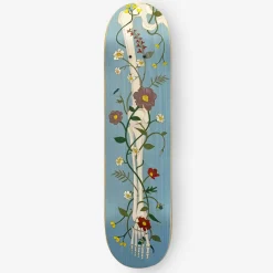 Life After Life Light-Blue Decorative Skateboard