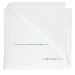 LIFE White & Green Tones US King Light Quilt