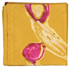 Light Flux Gold Tablecloth