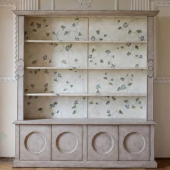 Light Taupe Morning Glory Bookcase
