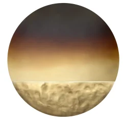 Light&Shade 60 Brass Wall Lamp by Adele Martelli