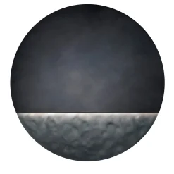 Light&Shade 60 Stainless Steel Wall Lamp by Adele Martelli