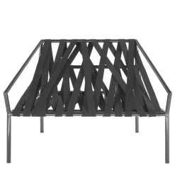 Ligomancer Black Lounge Chair by CTRLZAK