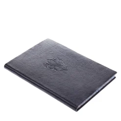 Lily Black Leather Notebook