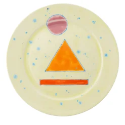 Lime Rim Charger Plate