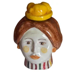 Limonetta Modern Polychrome Moor's Head