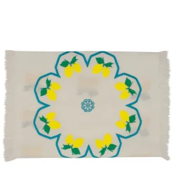 Limoni Multicolor Fringed Taupe Runner