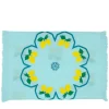 Limoni Multicolor Fringed Turquoise Runner
