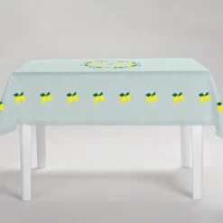 Limoni Multicolor Rectangular Turquoise Tablecloth