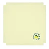 Limoni Multicolor Set of 6 Fringed Embroidered Yellow Napkins
