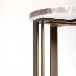 Linea Fata Gray Marble Table