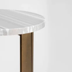 Linea Fata Gray Marble Table