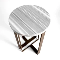 Linea Fata Gray Marble Table