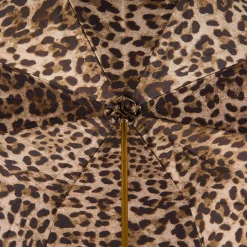 Lion Handle Leopardized Umbrella