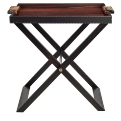 Lipari Ebony Pliant Serving Table