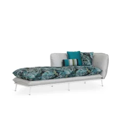 Lipari Outdoor Chaise Longue by Massimiliano Raggi