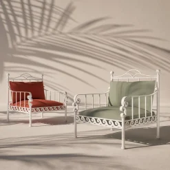 Lir Light-Blue Armchair