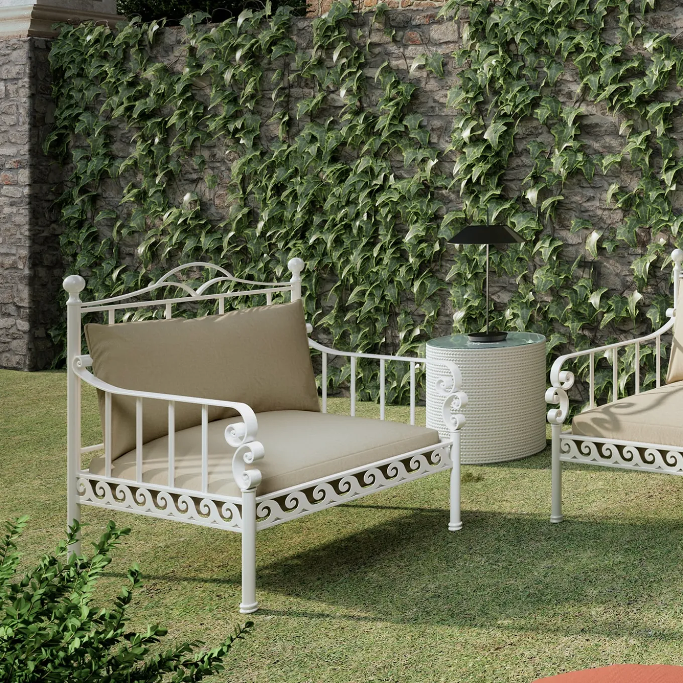 Lir Light-Blue Armchair