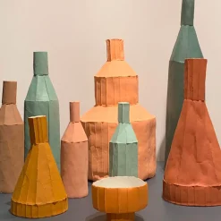 Liscia C10/Terracotta Scura Decorative Bottle