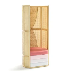 Lisetta Tall Armchair by Elena Salmistraro