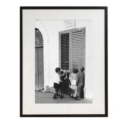 Listening In Framed Print by Three Lions