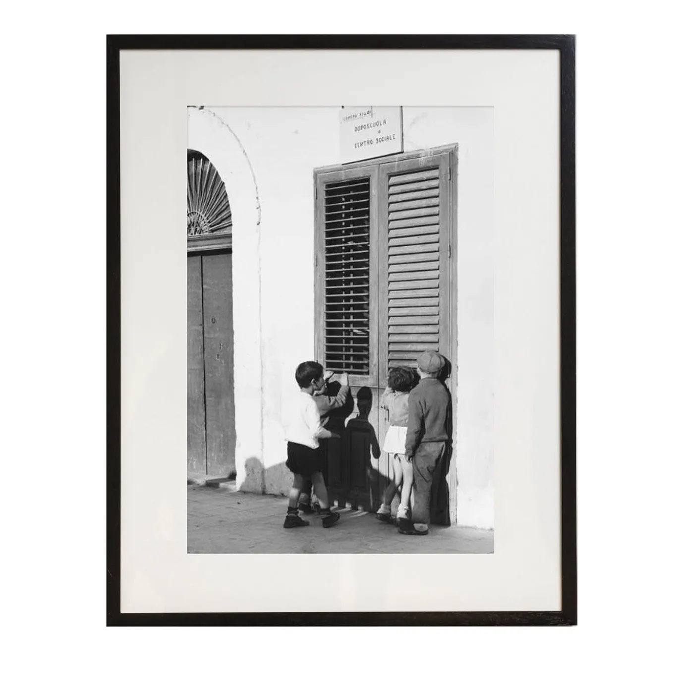 Listening In Framed Print by Three Lions