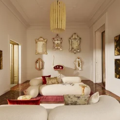 Lizzy Ostrich Cabinet Designed By Piero Manara