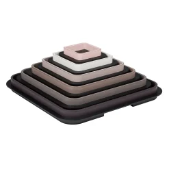 Lloyd Square Tray N. 3 with Ivory Frame