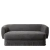 Lloyd Two Seats Sofa With Fringes