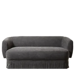 Lloyd Two Seats Sofa With Fringes