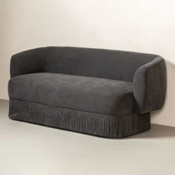 Lloyd Two Seats Sofa With Fringes