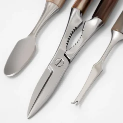 Lobster Cutlery Set in Natural Horn