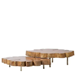 Locum I Set of 2 Brown Coffee Tables