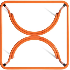 Locus Solus Orange Bistro Table by Gae Aulenti