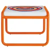 Locus Solus Orange Pouf by Gae Aulenti