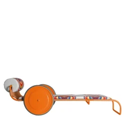 Locus Solus Orange Sun Lounger by Gae Aulenti
