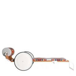 Locus Solus White Sun Lounger by Gae Aulenti