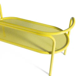 Locus Solus Yellow Loveseat by Gae Aulenti
